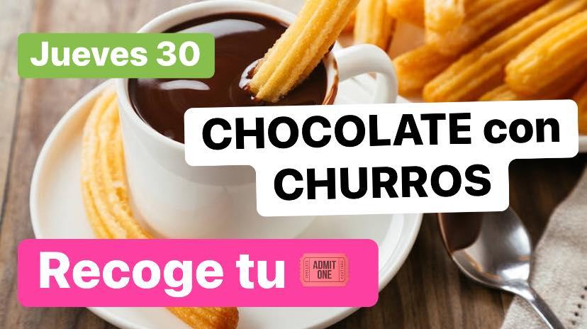 Imagen CHOCOLATE con CHURROS