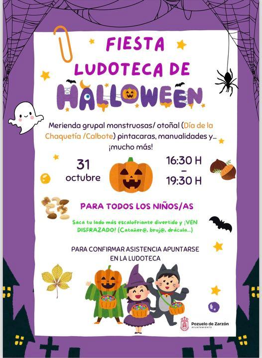 Imagen FIESTA DE HALLOWEEN EN LA LUDOTECA