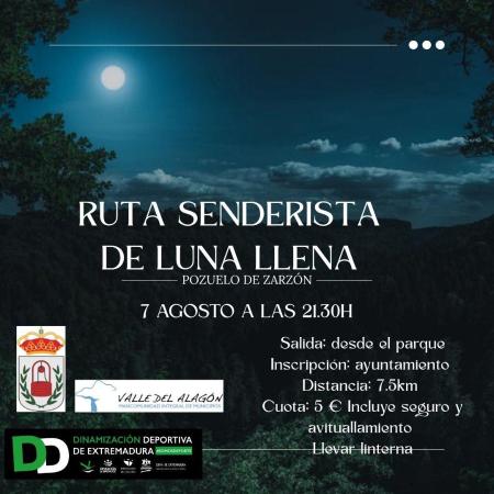 Imagen Ruta SENDERISTA de LUNA LLENA