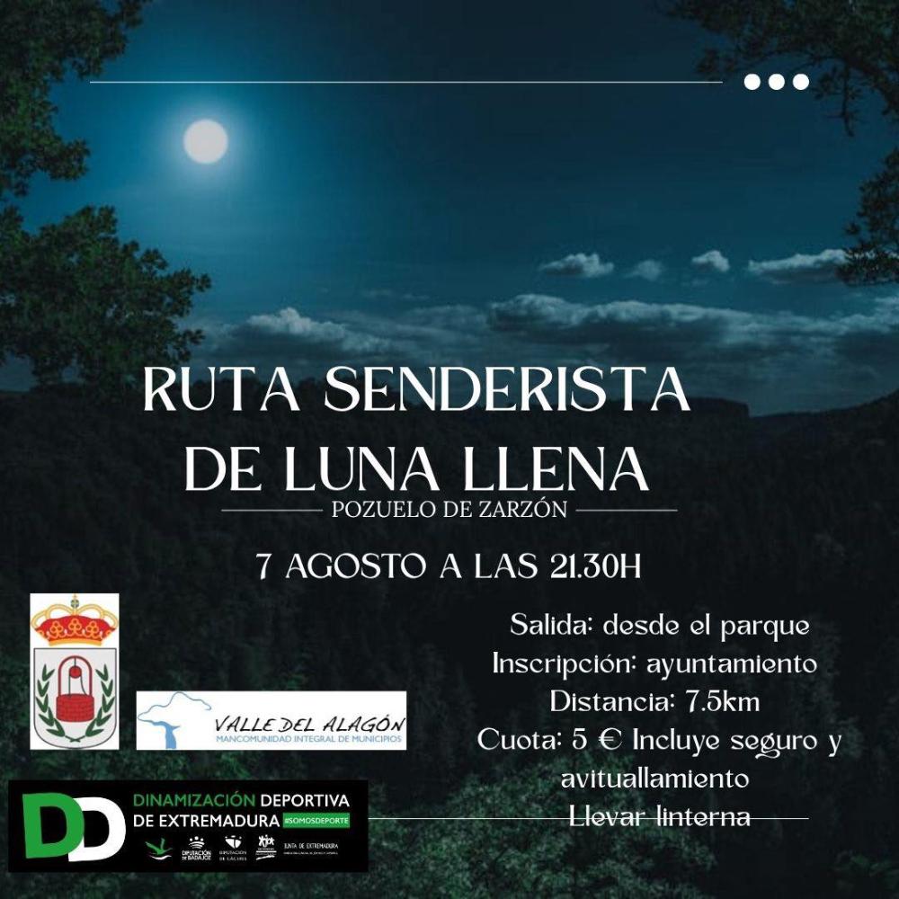 Imagen Ruta SENDERISTA de LUNA LLENA