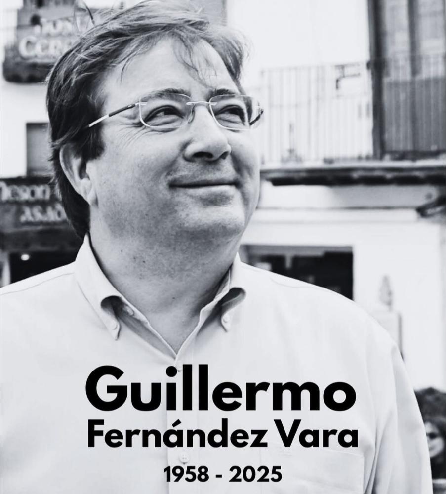 Imagen Desde el Ayuntamiento de Pozuelo de Zarzón lamentamos profundamente el fallecimiento de D. Guillermo Fernández Vara, presidente de la Junta de Extremadura durante 12 años.