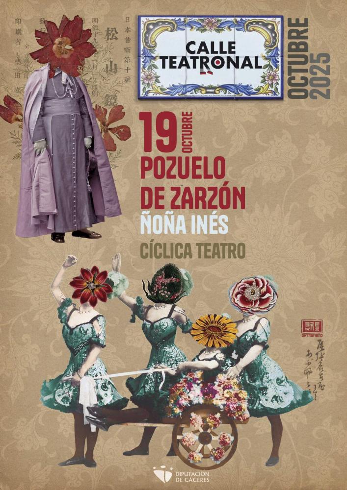 Imagen Actuación “Ñoña Inés” de la compañía Cíclica Teatro