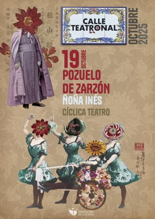 Imagen Actuación “Ñoña Inés” de la compañía Cíclica Teatro