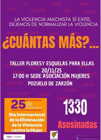 Imagen Taller Flores y Esquelas para Ellas