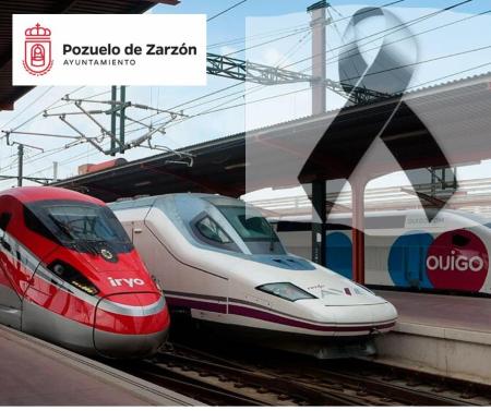 Imagen Desde el Ayuntamiento de Pozuelo de Zarzón queremos expresar nuestro más profundo pesar por el trágico accidente ferroviario ocurrido en Adamuz (Córdoba).