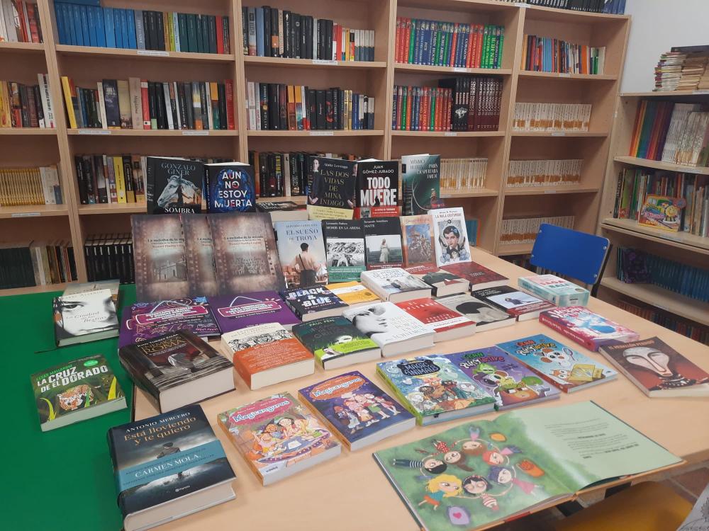 Imagen Adquisición de nuevos ejemplares de libros.