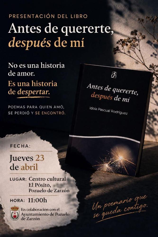 Imagen Presentación del libro: Antes de quererte, después de mí.