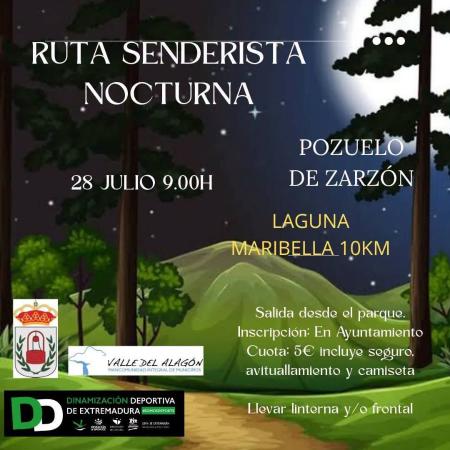 Imagen Ruta Senderista Nocturna 